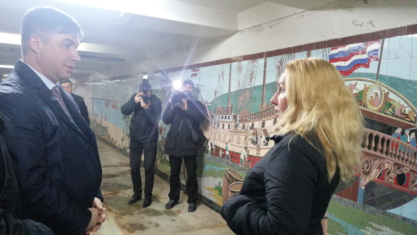 Логвиненко рассказал о судьбе мозаик в подземных переходах Ростова