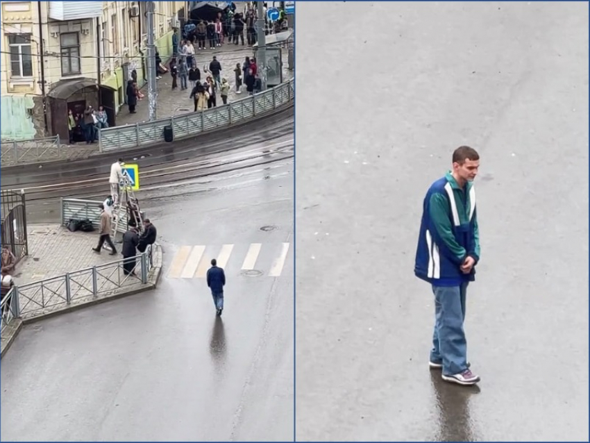 Турбо из «Слово пацана» замечен на съемках фильма о Басте в центре Ростова