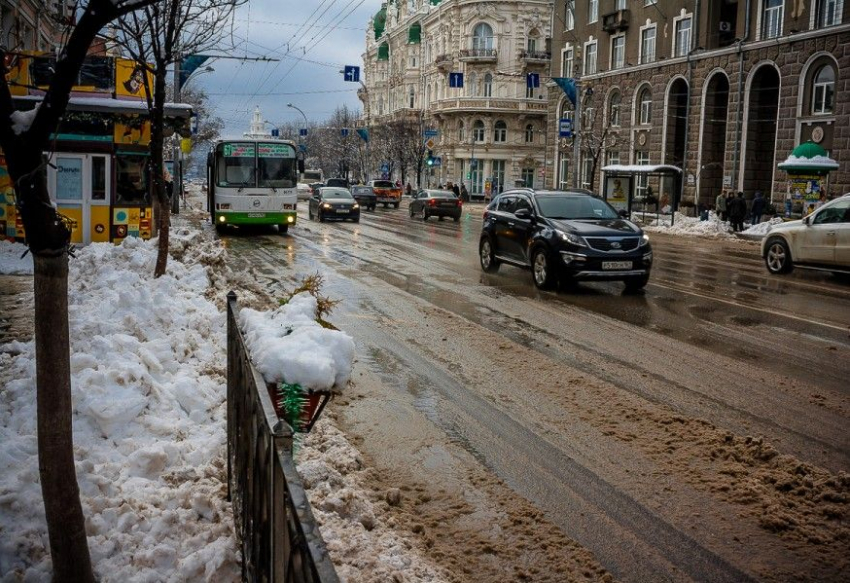 На этой неделе в Ростове похолодает и пойдет снег