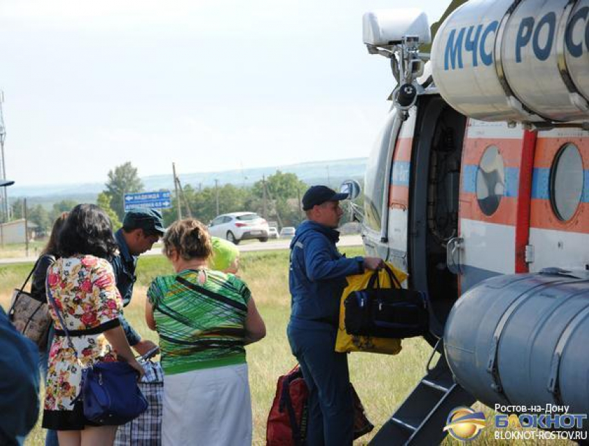 МЧС вывезло из Ростовской области более 2,5 тысячи украинских беженцев
