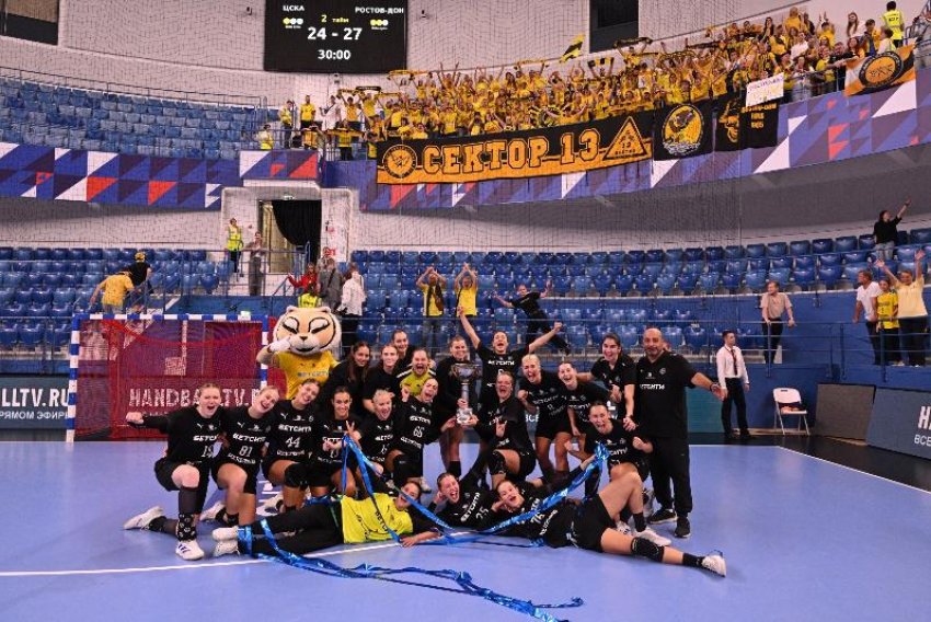 «Ростов-Дон» в восьмой раз завоевал Суперкубок России по гандболу