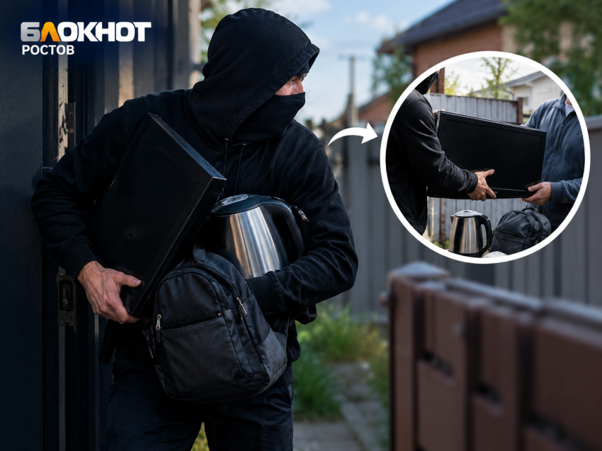 Житель Ростовской области вынес у соседа имущества на 180 тысяч рублей, но через несколько дней все вернул