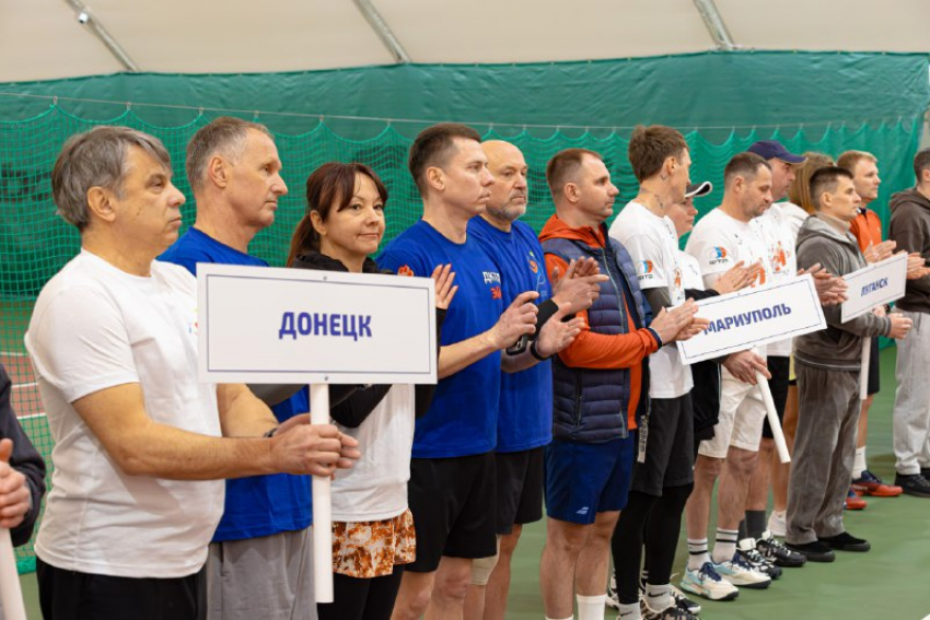 На Дону прошел Всероссийский турнир по теннису с участием ветеранов СВО