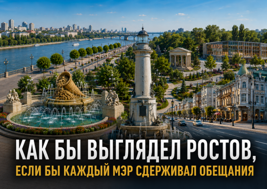 Как бы выглядел Ростов, если бы каждый мэр сдерживал обещания