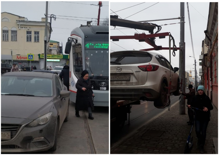 C улицы Станиславского эвакуировали пять машин