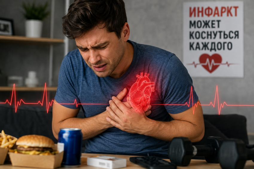 Инфаркт в 30 лет уже не сенсация? Почему болезни сердца «молодеют» и как не попасть в статистику