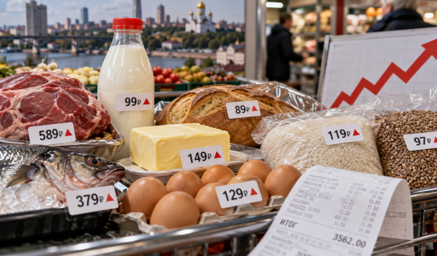 В Ростовской области за неделю подорожали мясо, молочные продукты и яйца