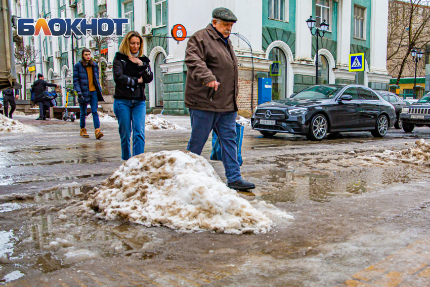 В Ростове зафиксировали 900 нарушений из-за неубранного снега
