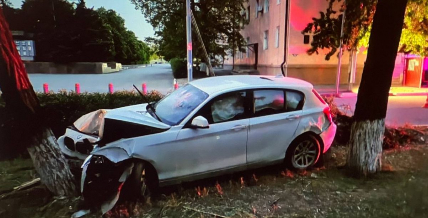 В Каменске-Шахтинском 16-летний парень попал в больницу после ДТП с деревом