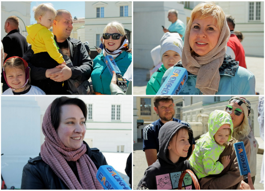 «Чтобы все были счастливы»: дети поздравили жителей Ростова с Пасхой