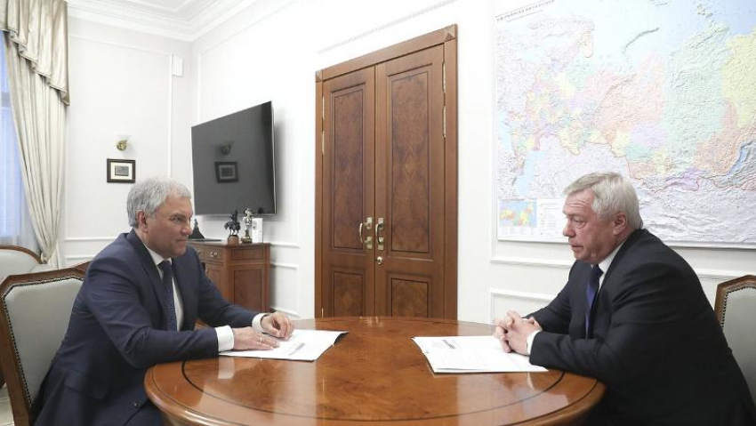 Спикер Госдумы Володин пообещал поддержку донскому губернатору Голубеву