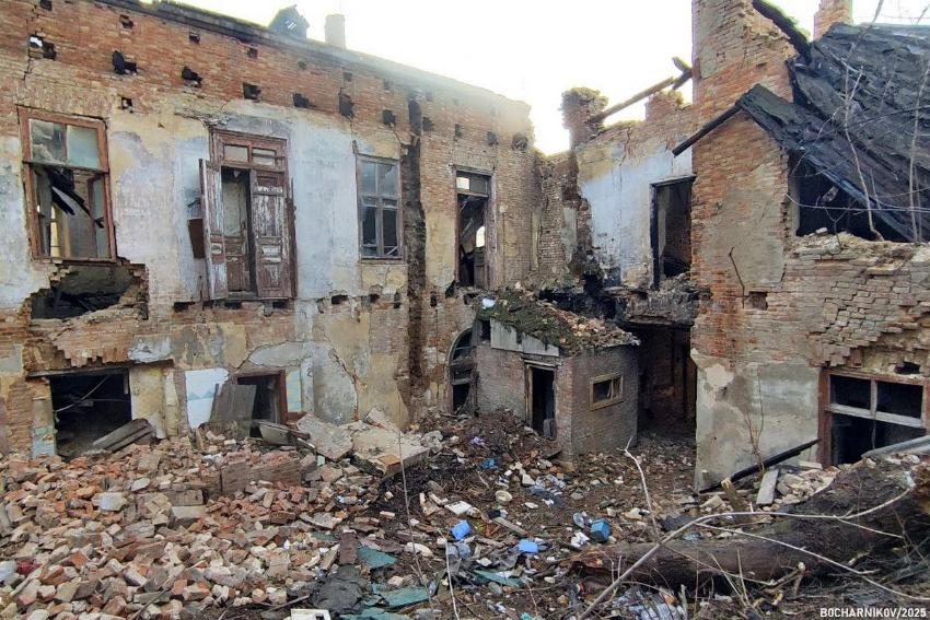 Дом Гутермана начали приводить в порядок спустя годы запустения