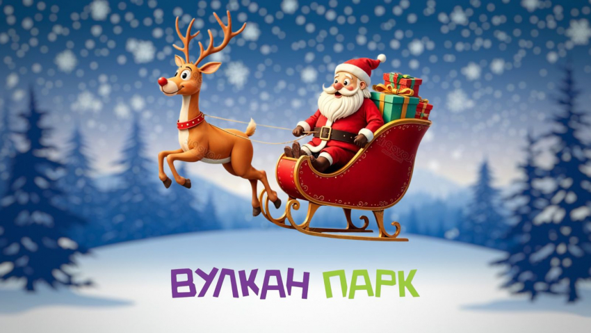 УСЛУГА ДНЯ: Новогодний утренник для всей семьи в Вулкан Парке