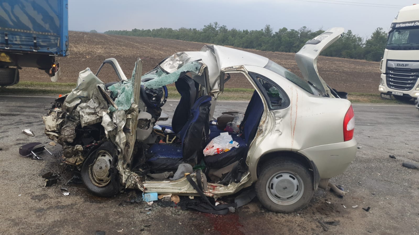 В больнице скончалась шестая пострадавшая в ДТП под Сальском