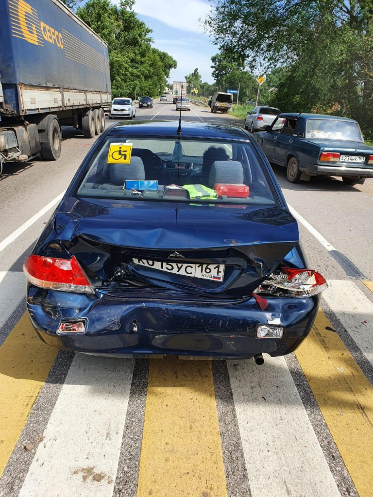 Фото с места ДТП