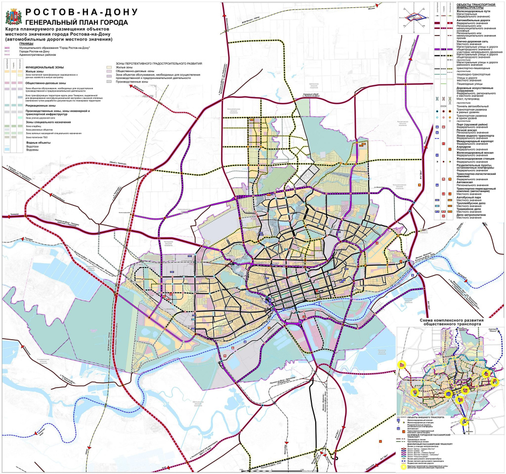 Ростовская кольцевая автодорога схема