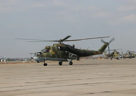 01.04.2019_Армейская авиация ЮВО в ходе тренировочных полетов заминировала с воздуха черноморское побережье Кубани.jpg